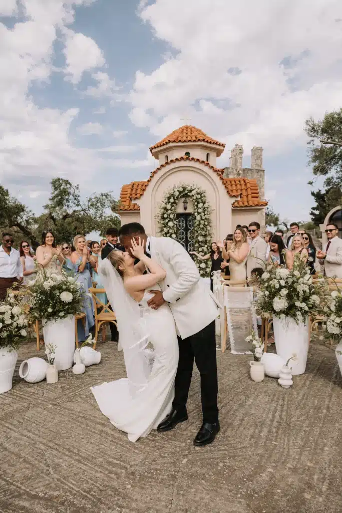 couple getting married in Greece, kefalonia wedding photographer