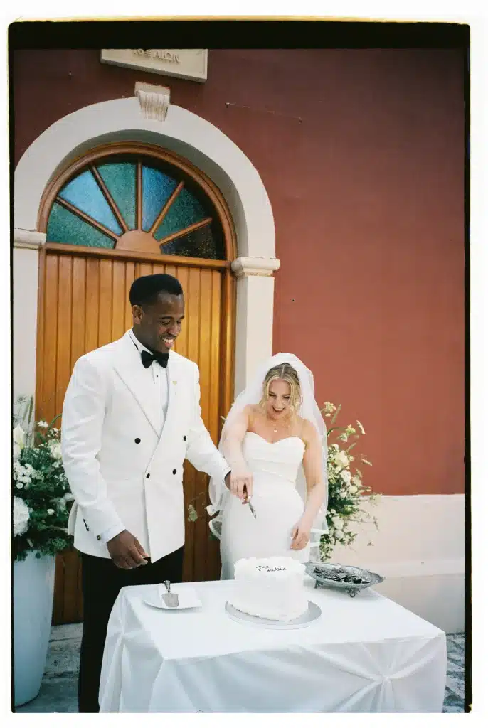 analog wedding photography in kefalonia, Greece