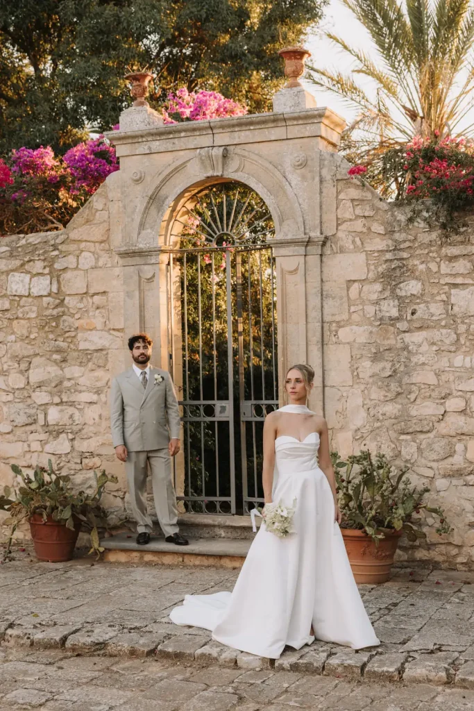 Wedding photography at Villa Càrcara in Sicily